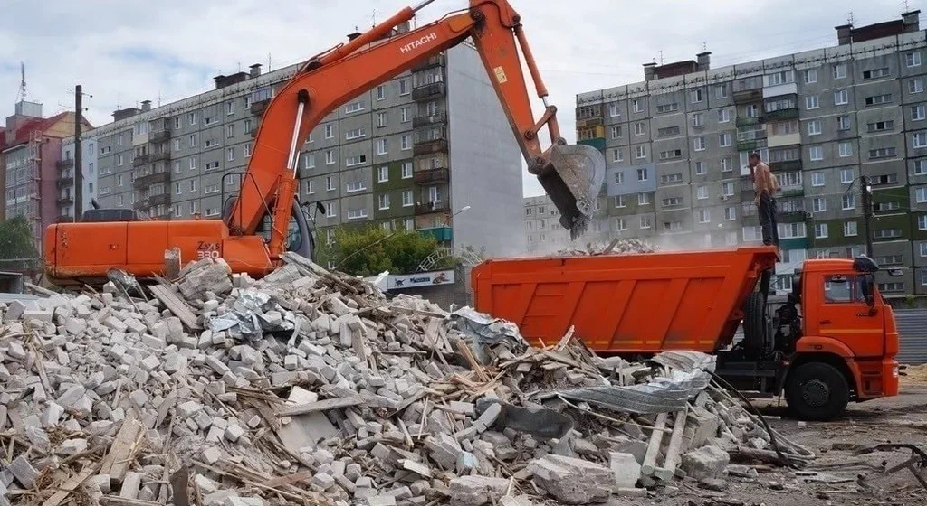 Профессиональный вывоз строительного мусора в Изобильном в октябре